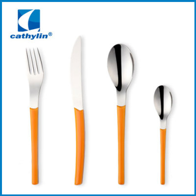 Design Plastic Handle Stainless Steel Cutlery