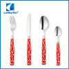 Stainless steel plastic cutlery set