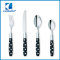 plastic handle cutlery set for restaurant