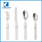 plastic handle cutlery sets wholesale fashionable cutlery sets