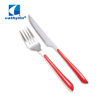 Plastic Handle Kids Small Cutlery Set