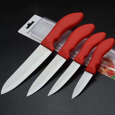 C-5A Colored plastic handle knife set classic premium kitchen knifes