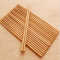 Wholesale bulk cheap prices japanese korean reusable round bamboo wood sushi eco friendly chopsticks