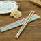 Dishwasher-safe non-slip design portable reusable wheat straw chopsticks with box