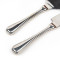 Luxury royal sliver stainless steel wedding knife cutter and cake server set