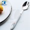 2019 Christmas Cake Server With Ceramic Handle 18/0 Stainless Steel Salad Sets For Gift Home