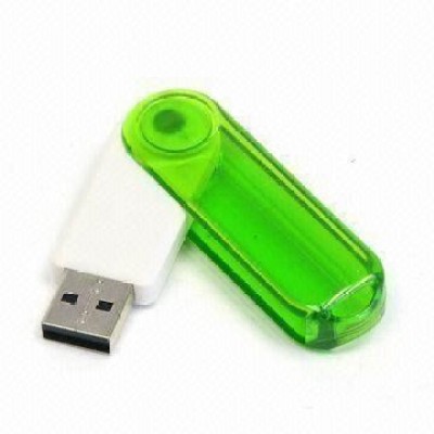 OEM swivel plastic USB flash drive,