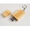 Promotional classic  wooden key chain  usb flash drive