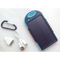 Outdoor portable waterproof Solar  power bank.