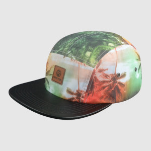 PU Leather Snapback hat