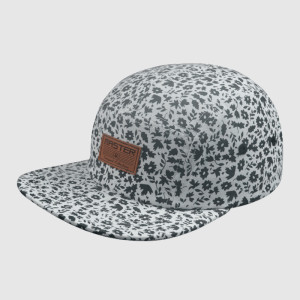 5 Panel Leather Patch Logo Snapback Hats/Caps