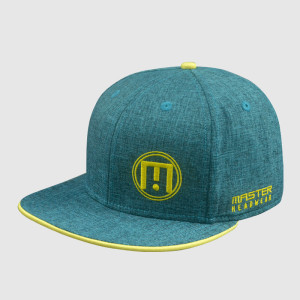 Dark Green Embroidery Snapback Hats/Caps