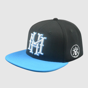 6 Panel Snapback with 3D Embroidery