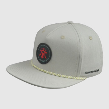 Applique Snapback Hats Upper Peak with Ribbon