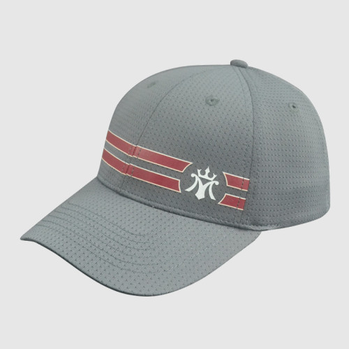 Gray Printing Baseball Cap