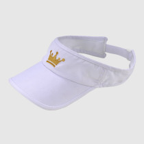 Golf Plastic Sun Visor Cap