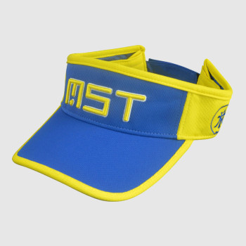 Blue Embroidery Sun Visor Cap