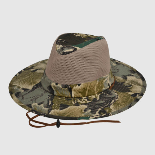Camo Outdoor Hat and Cap
