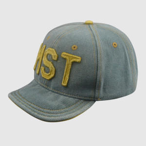 Fahion Jeans Caps with Applique