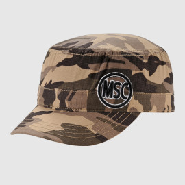 Camo Army Cap With Embroidery