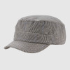 Check Gingham Cotton Army Cap