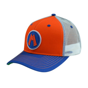 6 Panel Baseball Cap with Suede Patch