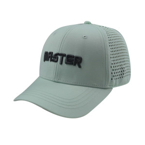 6 Panel Baseball Cap with 3D Embroidery