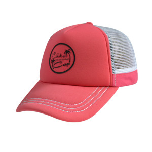 5 Panel Trucker Cap with Puff Planstisol Printing