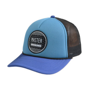 5 Panel Trucker Cap with Woven Label Badge And Ribbon