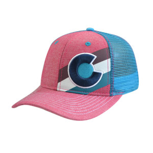 6 Panel Baseball Cap with Embroidery and Printing