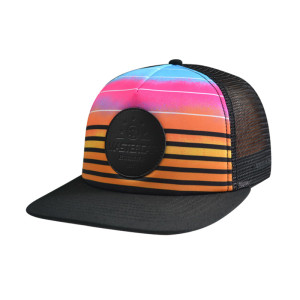 5 Panel Snapback Cap with PU Embossed Badge