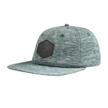 6 Panel Camper Cap with PU Embossed Badge