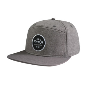 Camper Cap and Hat with Woven Label Edge Rust Log