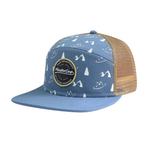 Camper Cap And Hat with Woven Label Badge