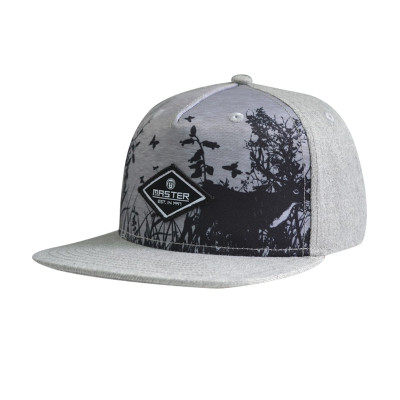 Sublimation Snapback Hat with Woven Label Patch