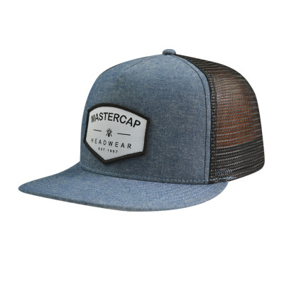 5 Psnel Snapback Cap with Woven Label Badge