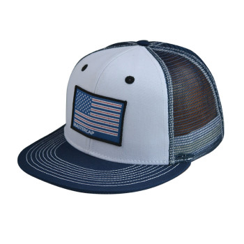 Snapback Cap with Woven Label Badge
