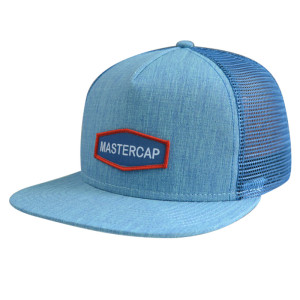 5 Panel Snapback Cap with Woven Label Bage