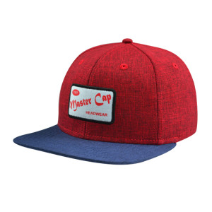 Snapback Cap with Woven Label Bage