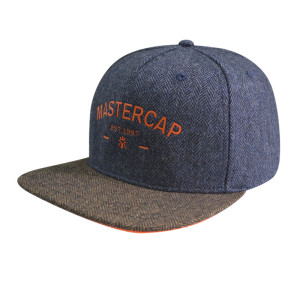5 Panel Snapback Cap with Puff plastisol printing
