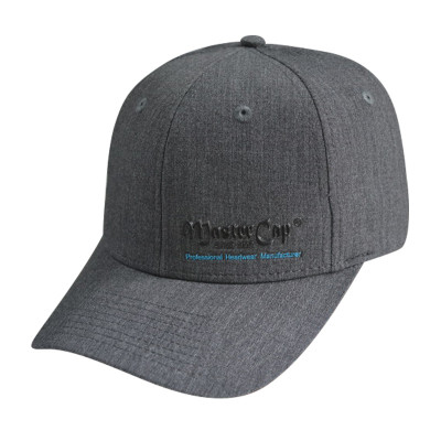With PVC Embossed  Logo Stretch-fit Cap