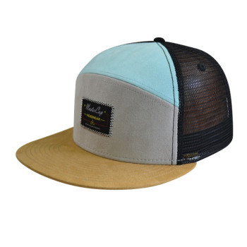 Snapback Cap with Woven Label Badge