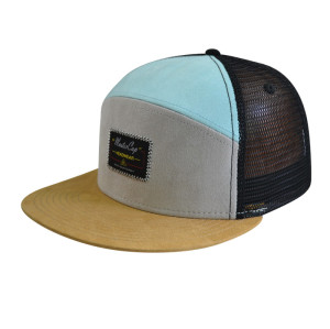 Snapback Cap with Woven Label Badge