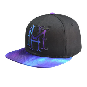 Snapback Cap with Applique Embroidery And Sublimation