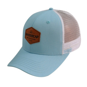 6 Panel Baseball Cap with PU Embossed