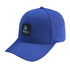 Stretch-fit Cap with Woven Label Badge Logo