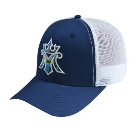 6 Panel Stretch-fit Cap with Applique Embroidery