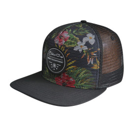5 Panel Snapback Cap with Woven Label Badge