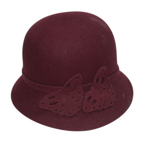 Kermesinus Felt Hat