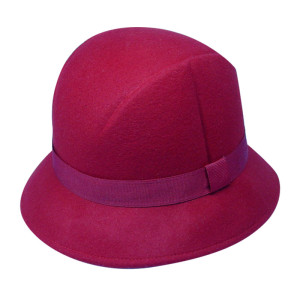 Felt Hat With Ribbon